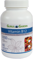 Vitamin B12 - 3,000 mcg