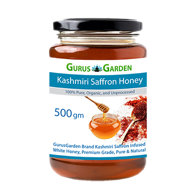 kashmiri saffron honey